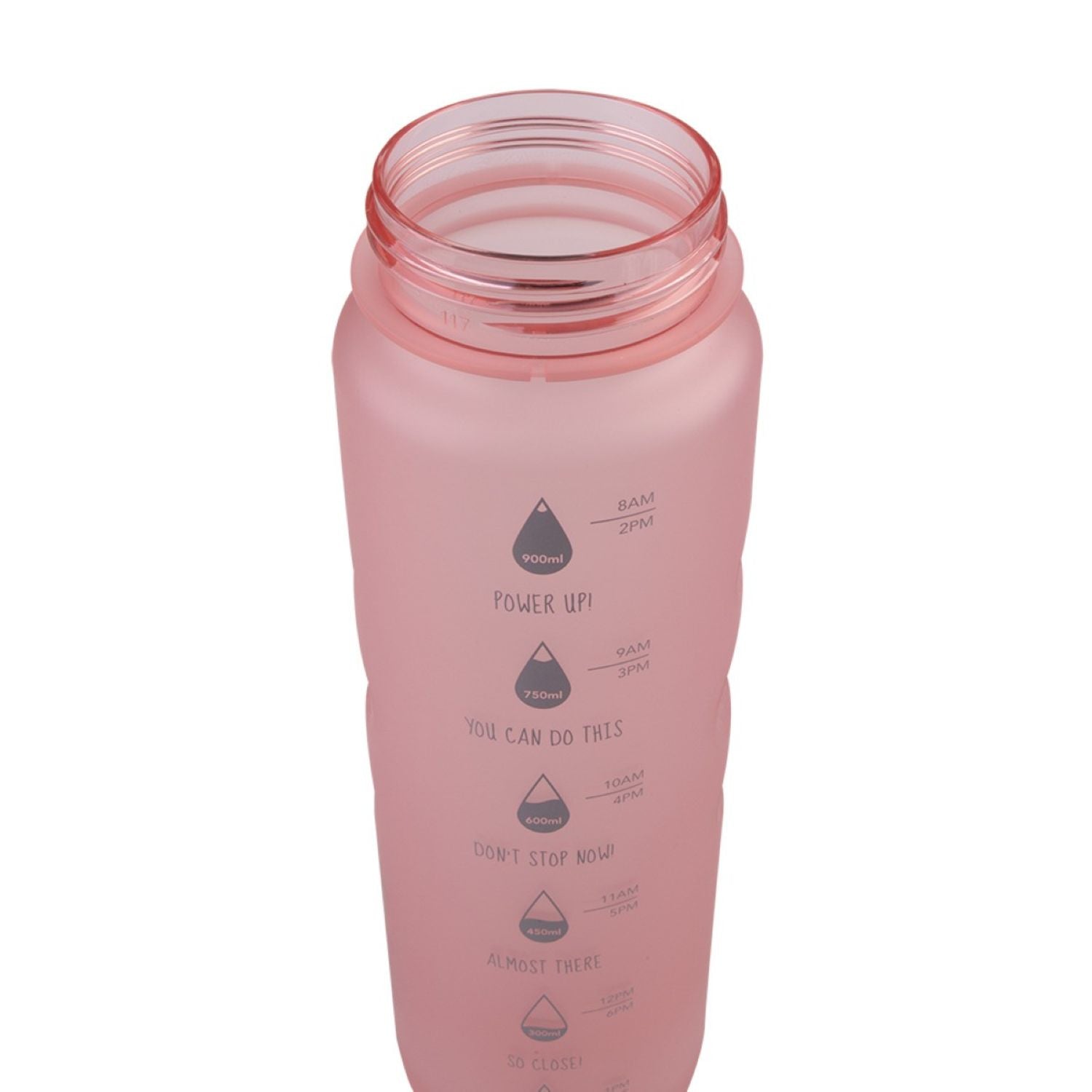 Oasis Tritan Motivation Bottle 1L - Glow Pink