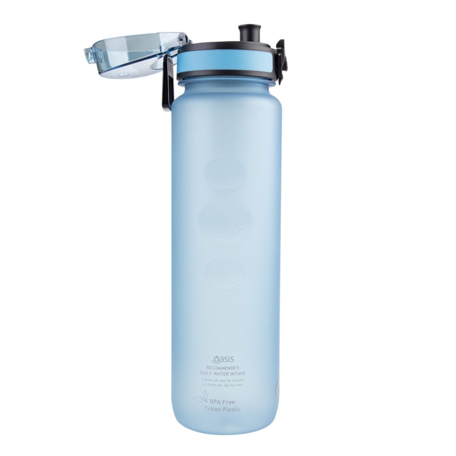 Oasis Tritan Sports Bottle 1L - Glacier Blue