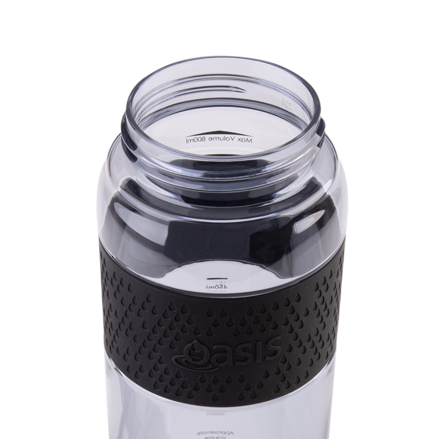 Oasis Tritan Sports Bottle With Sipper Straw 800ML - Carbon Black