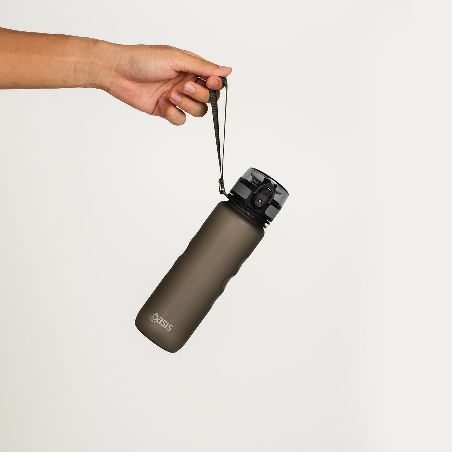 Oasis Tritan Sports Bottle with Handle Strap 500ML - Graphite