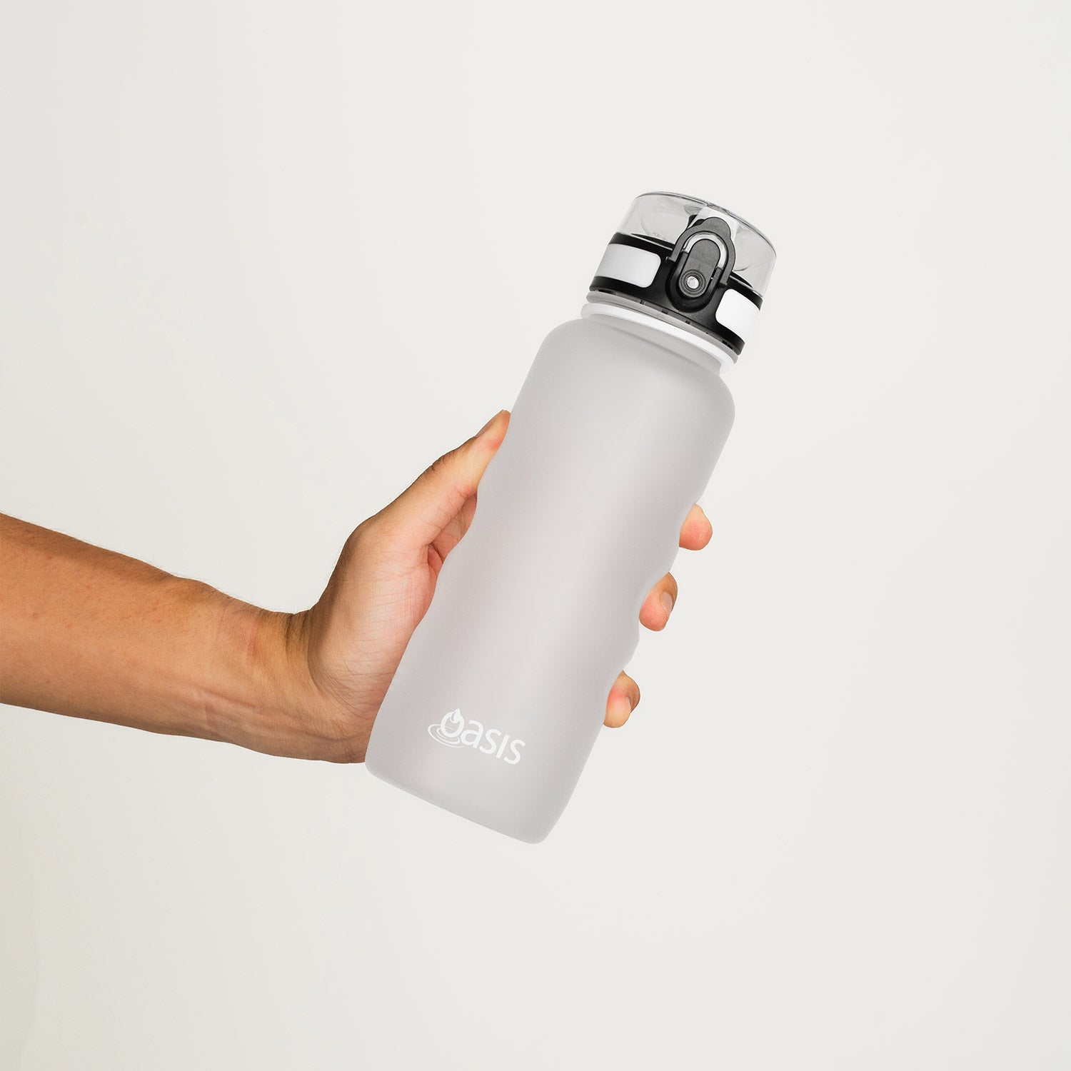 Oasis Tritan Sports Bottle with Handle Strap 750ML - White