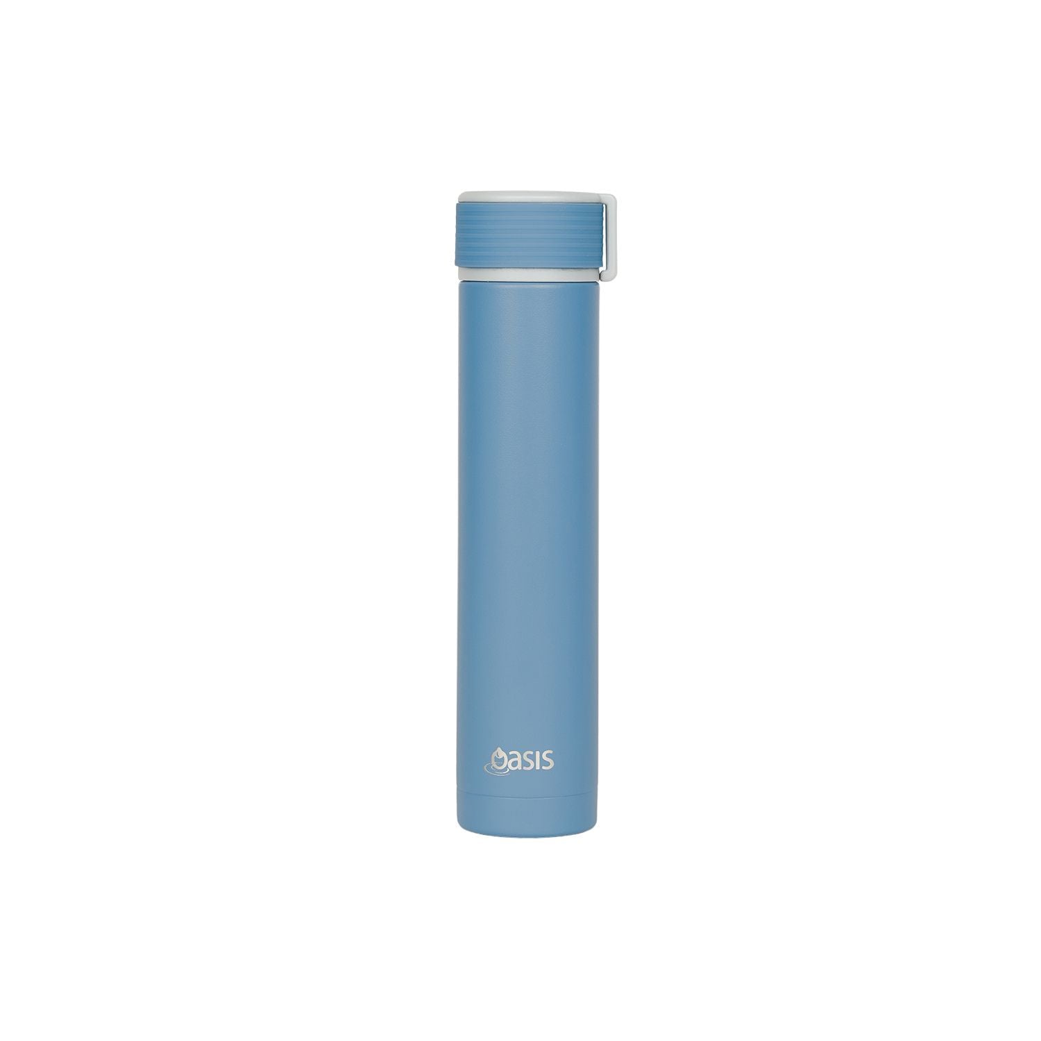 Oasis Skinny Mini Insulated Water Bottle 250ML Matte - Peri Blue (Mid Blue)