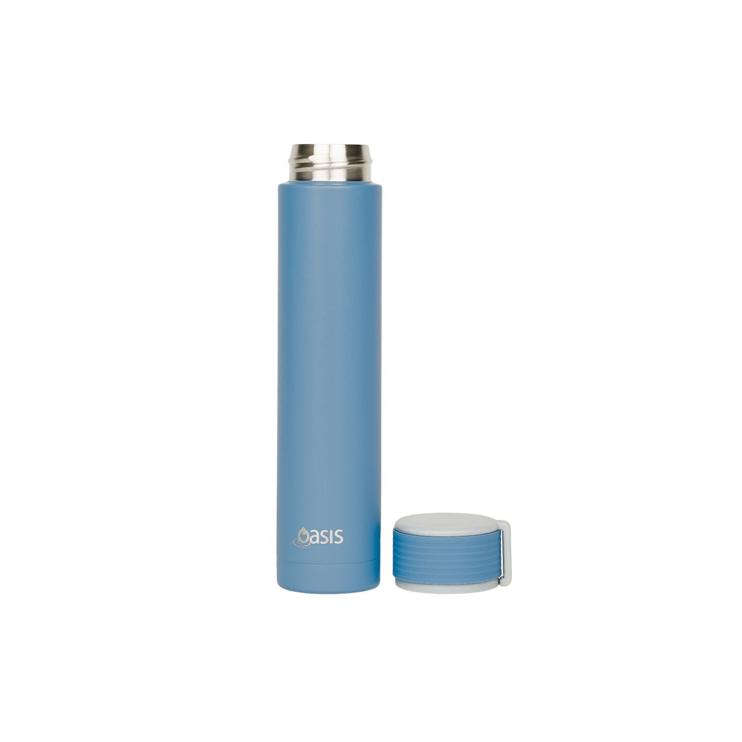 Oasis Skinny Mini Insulated Water Bottle 250ML Matte - Peri Blue (Mid Blue)
