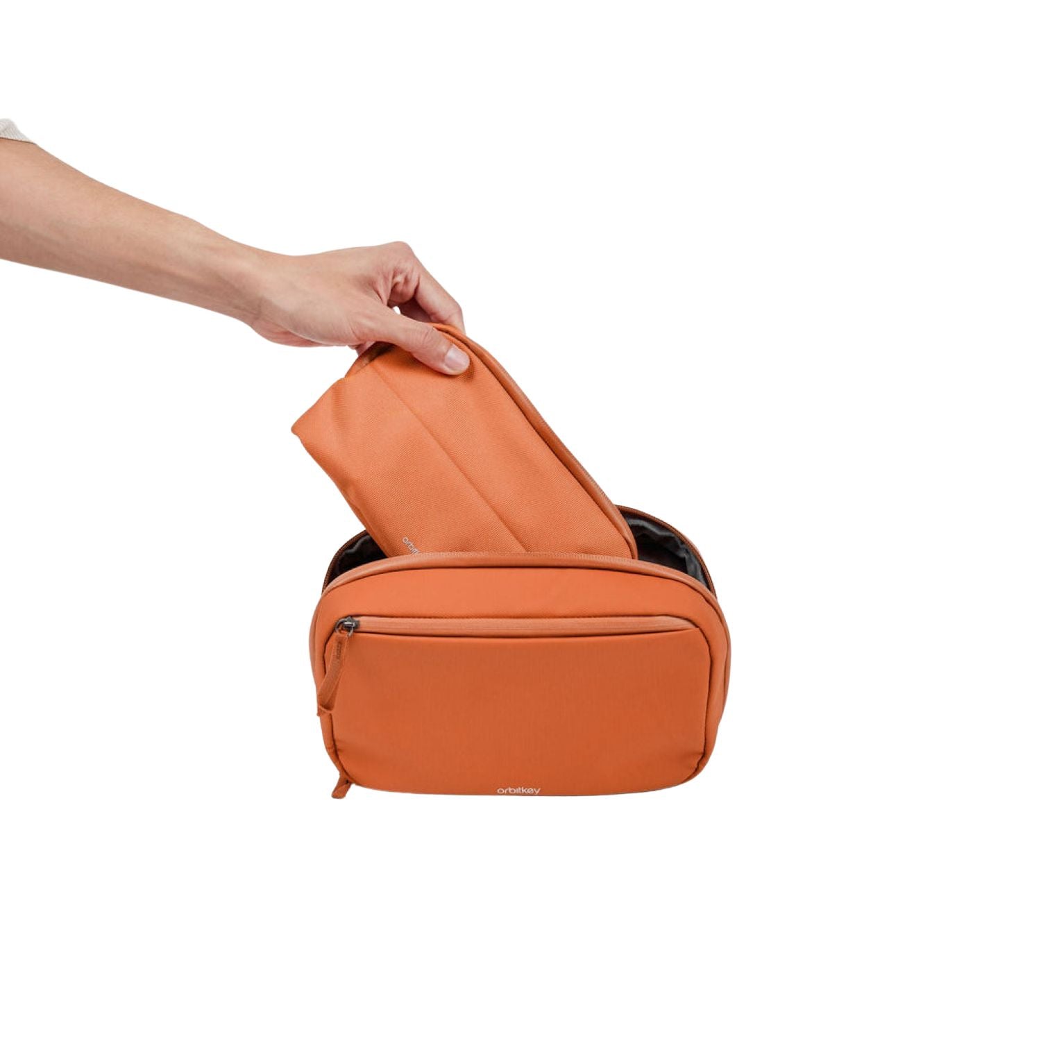 Orbitkey 2-In-1 Tech Pouch (Terracotta)