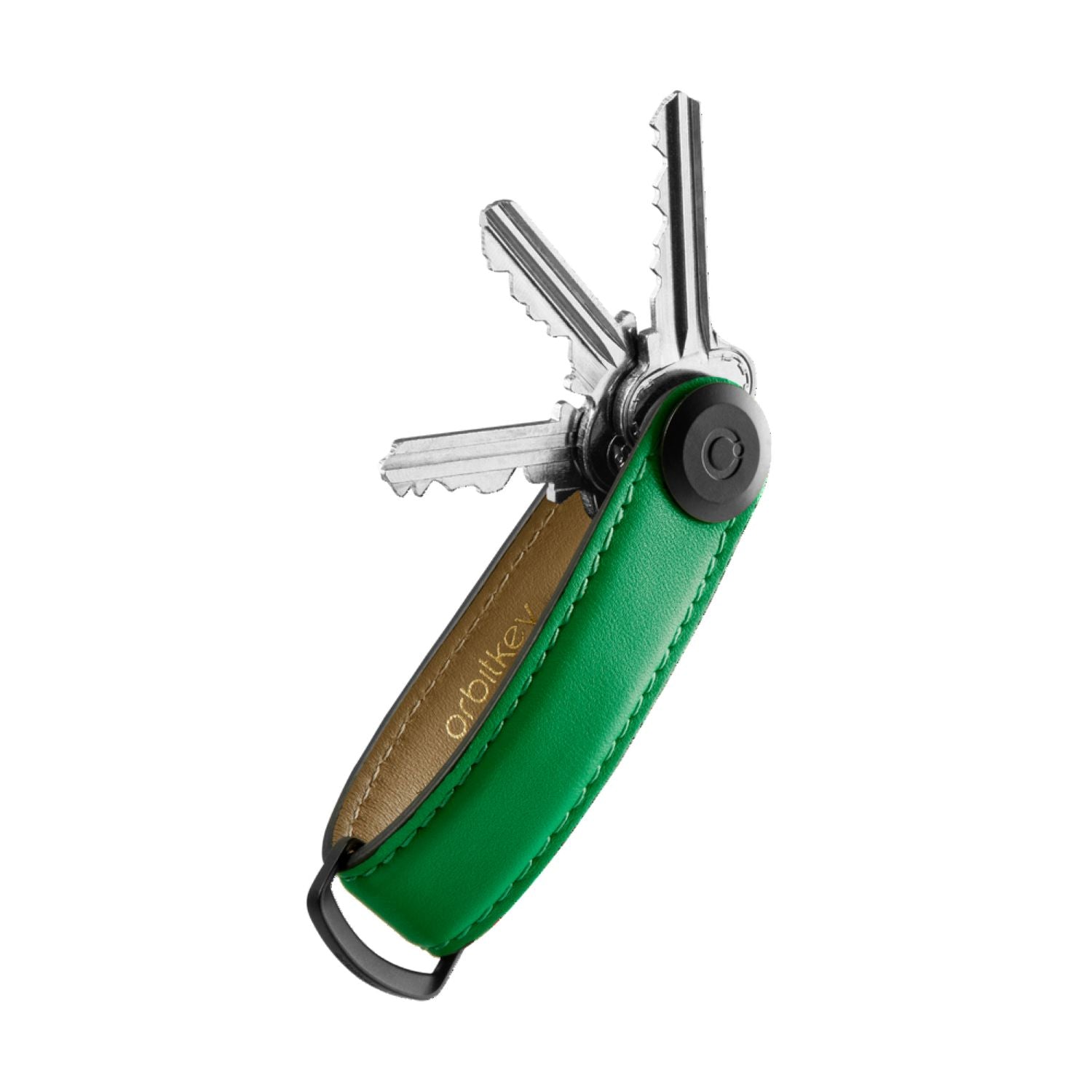 Orbitkey Leather Key Organiser 2.0 (Island Green)
