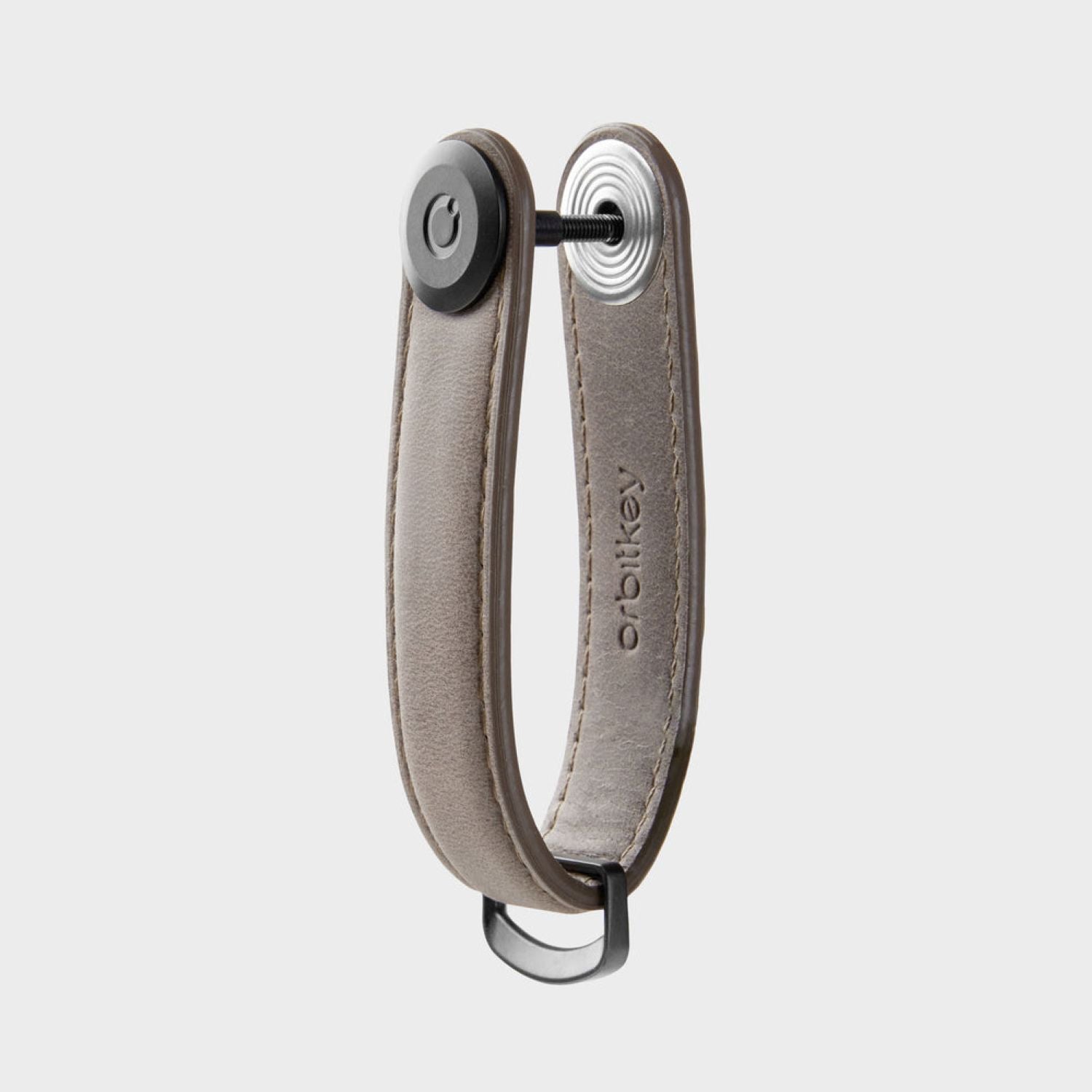 Orbitkey Crazy Horse Leather Key Organiser (Driftwood)