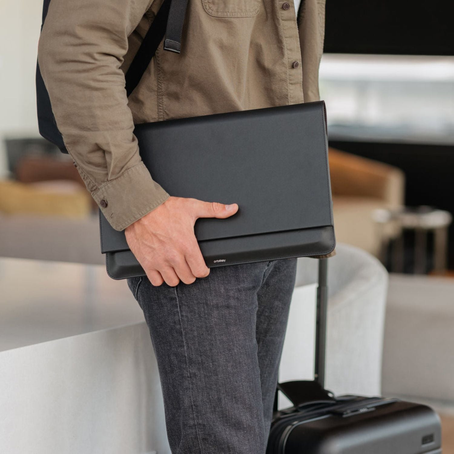Orbitkey Hybrid Laptop Sleeve 14" (Black)