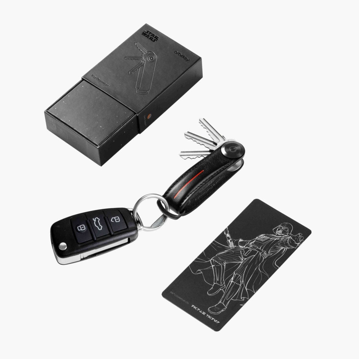 Orbitkey Star Wars Leather Key Organiser (Darth Vader)