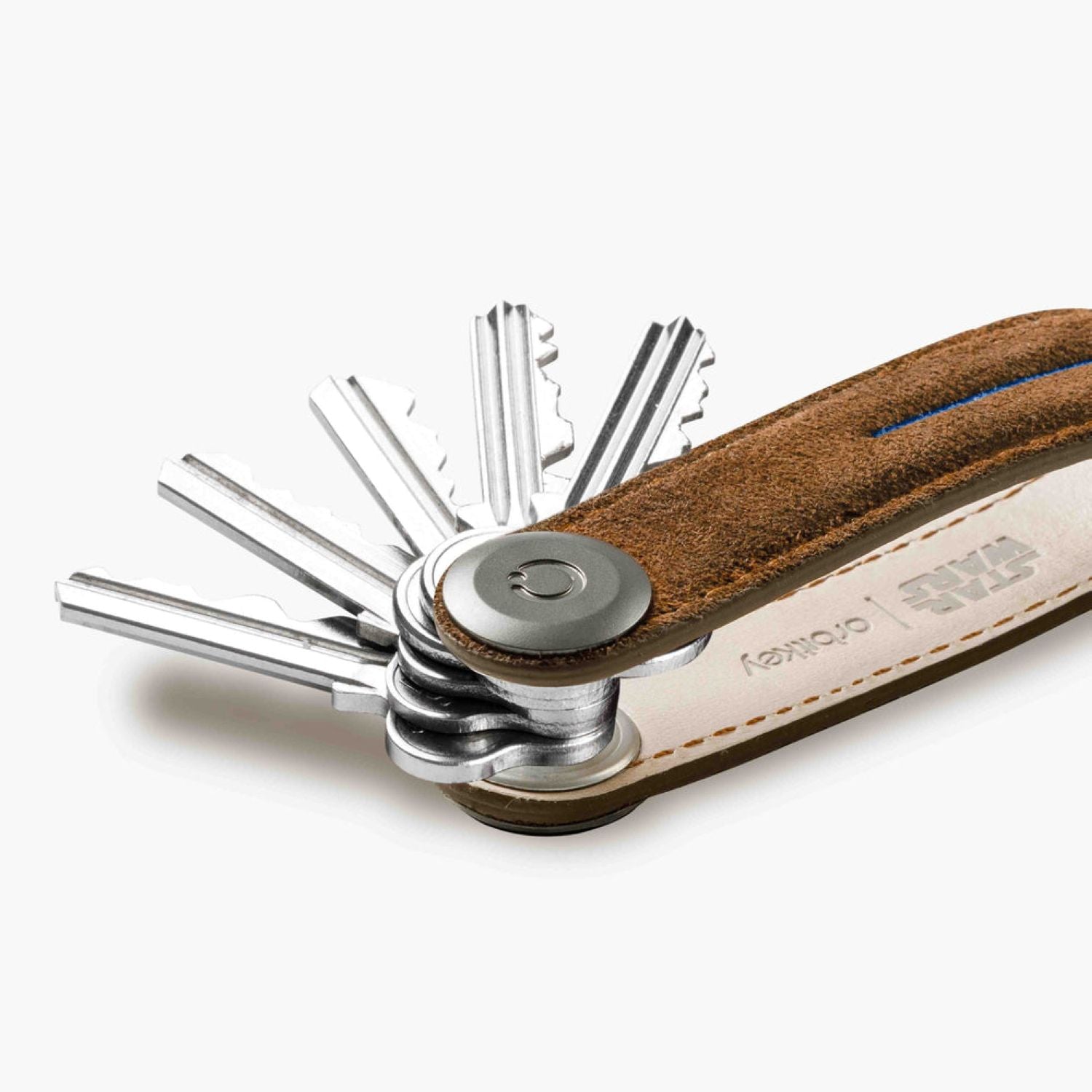 Orbitkey Star Wars Suede Leather Key Organiser (Obi-Wan Kenobi)