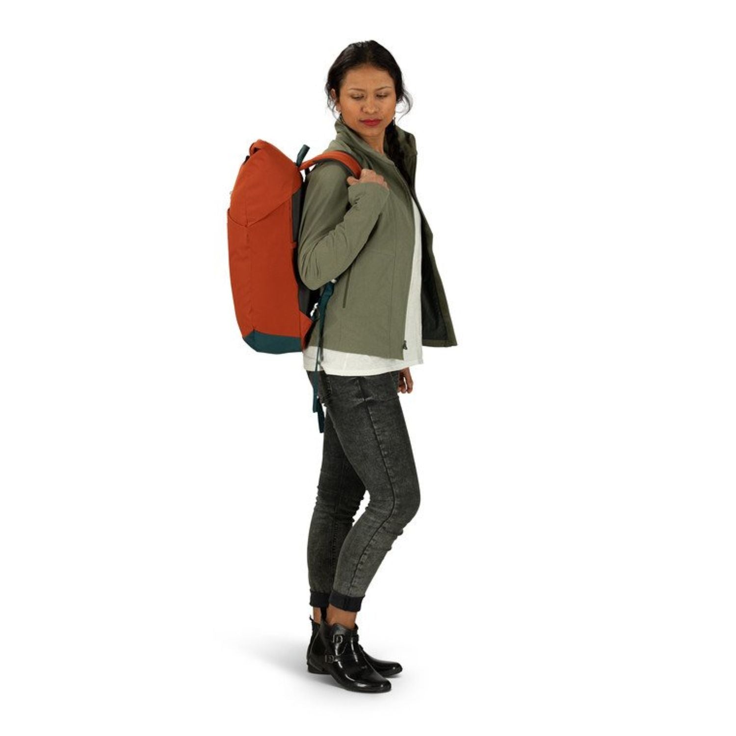 Osprey Arcane Roll Top Backpack - Everyday - Lifestyle (Haybale Green)