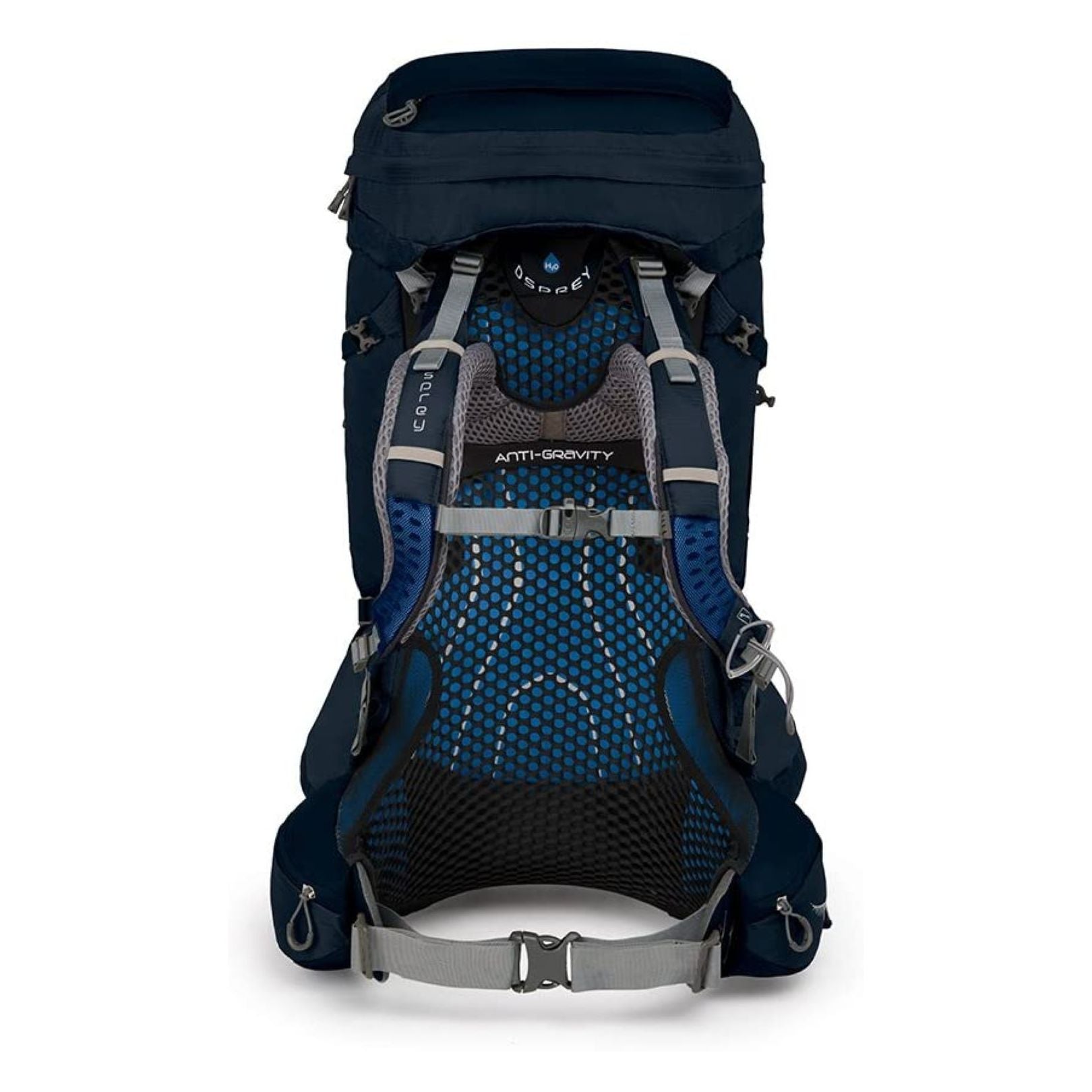 Osprey Atmos AG 65 Backpack - Large - Men's Backpacking (Unity Blue)