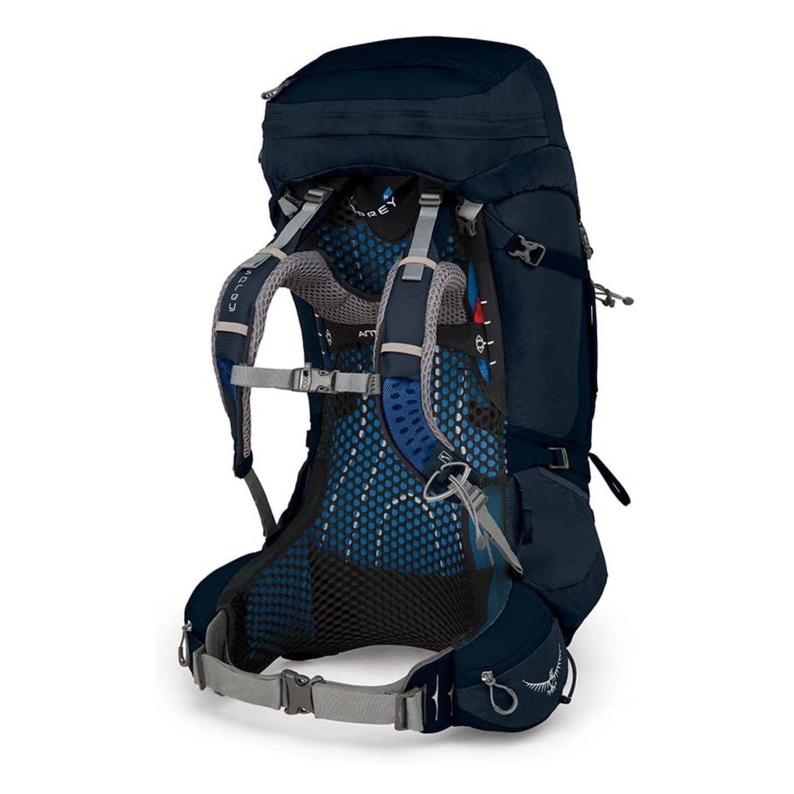 Osprey Atmos AG 65 Backpack - Large - Men's Backpacking (Unity Blue)