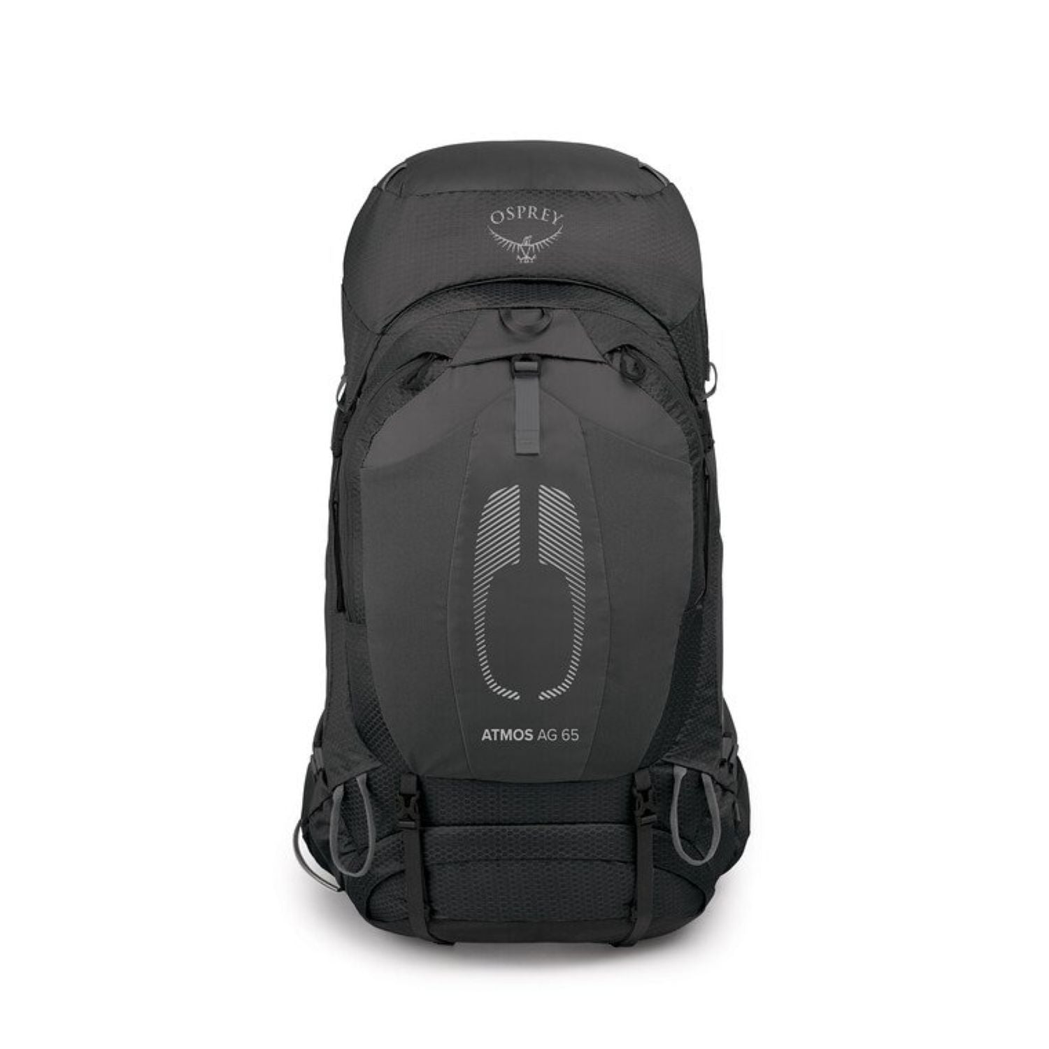 Osprey Atmos AG 65 Backpack - Small - Men's Backpacking (Black)