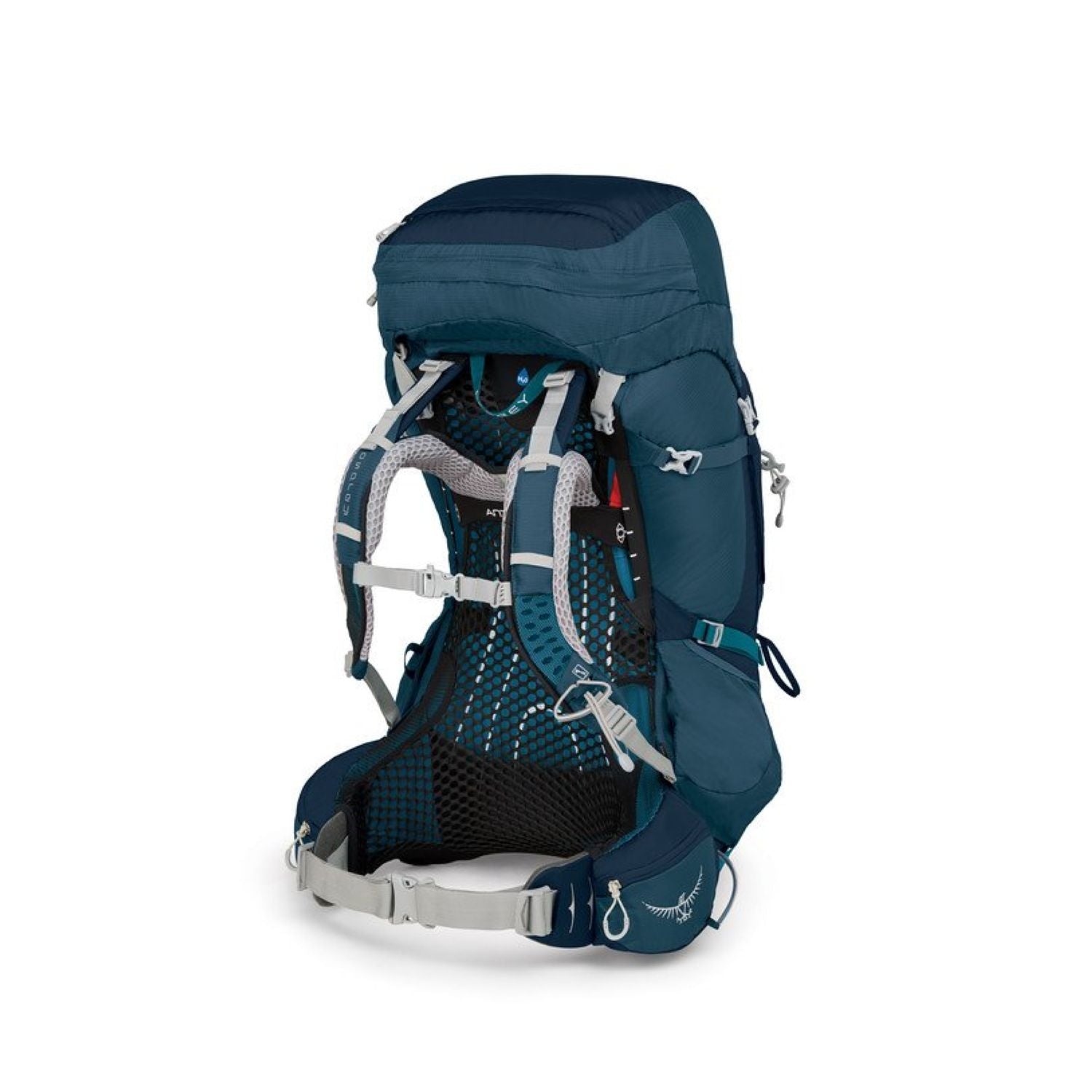 Osprey Aura AG 65 Backpack with Raincover - Small - Women's Backpacking (Challenger Blue)
