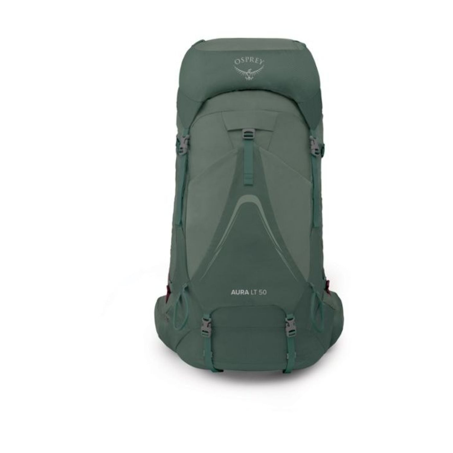Osprey Aura AG LT 50 Backpack M/L - Women's Backpacking - Koseret/Darjeeling Spring Green