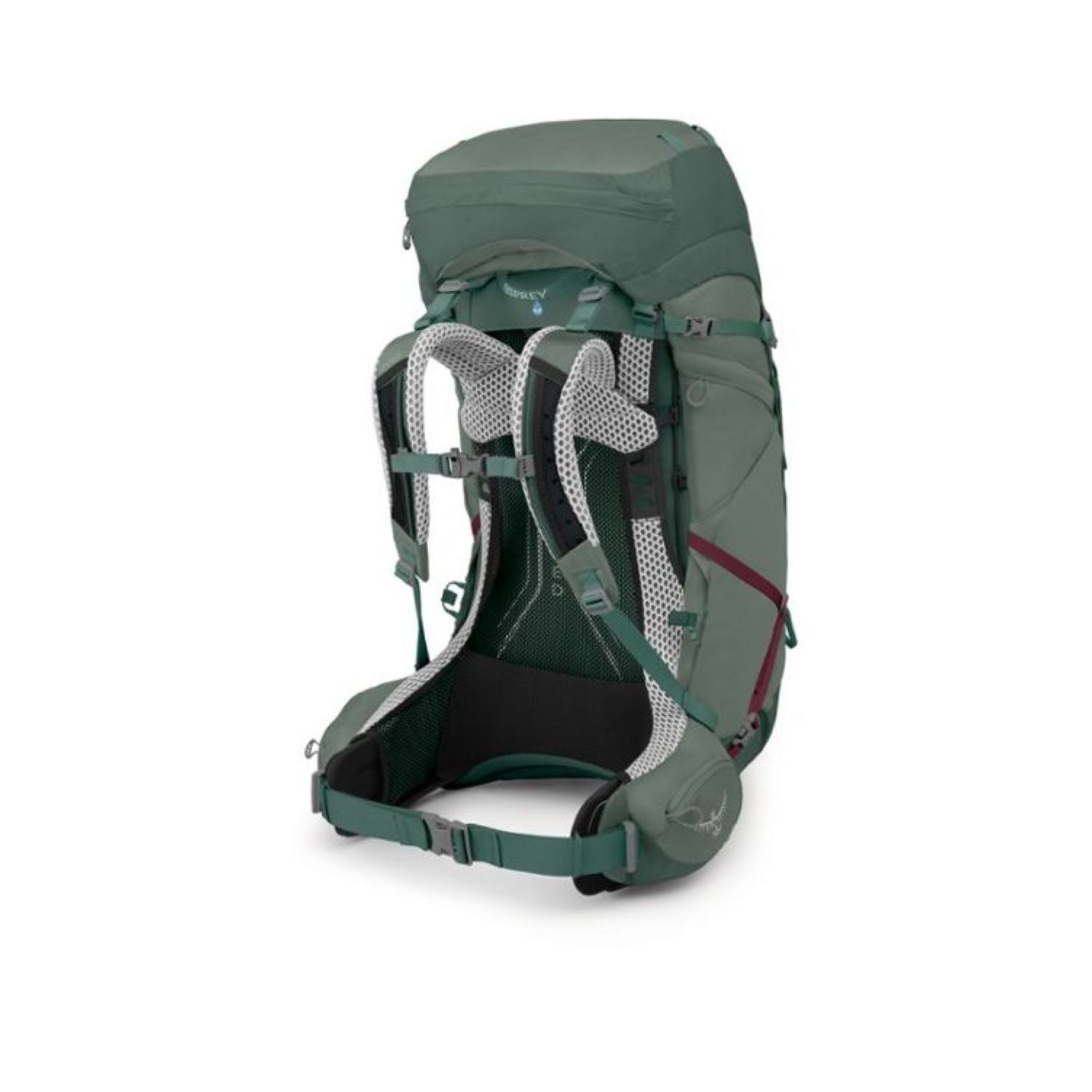 Osprey Aura AG LT 65 Backpack M/L - Women's Backpacking - Koseret/Darjeeling Spring Green
