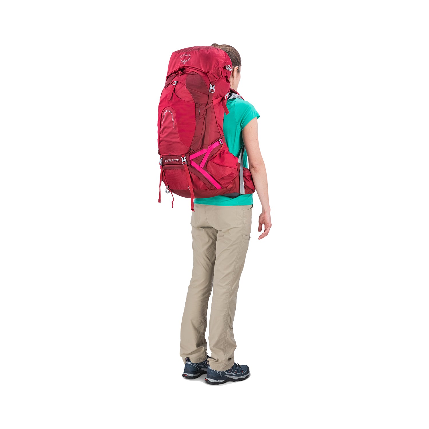 osprey aura ag 50 backpack Osprey Aura AG 50 Backpack with Raincover - Small