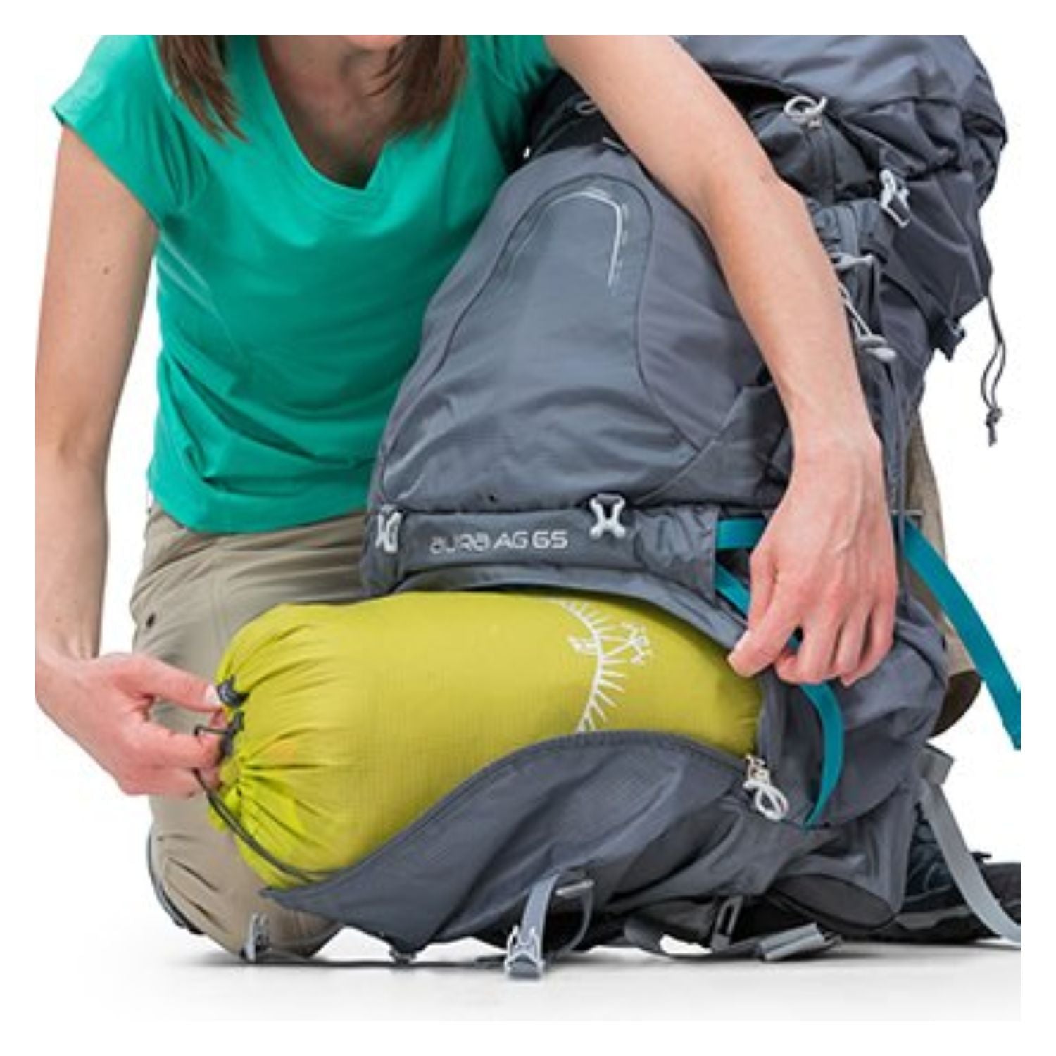 Osprey Aura AG 65 Backpack with Raincover (Vestal Grey) – The Planet Traveller