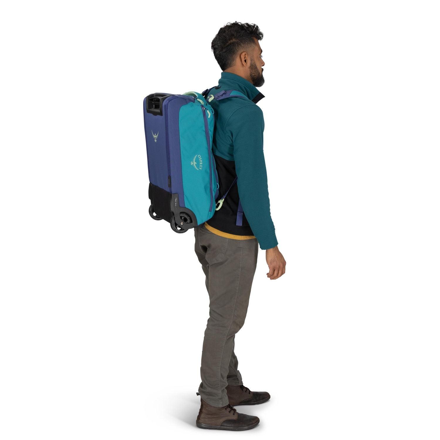 Osprey Daylite Carry-On Wheeled Duffel 40 V2 (Black)