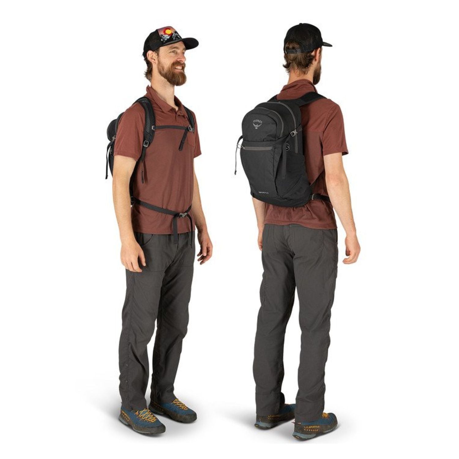 Osprey Daylite Plus 20L Backpack O/S - Cosmic Red