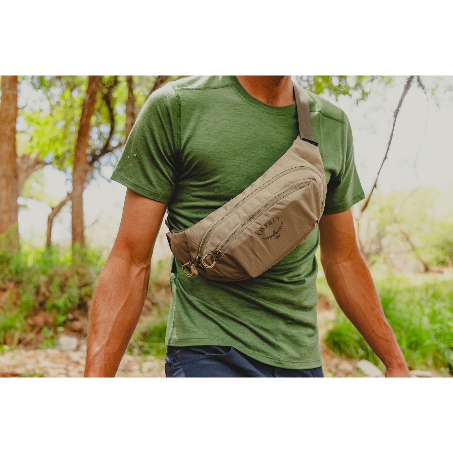 Osprey Daylite Waist O/S - Soundwave Grey Latte Brown