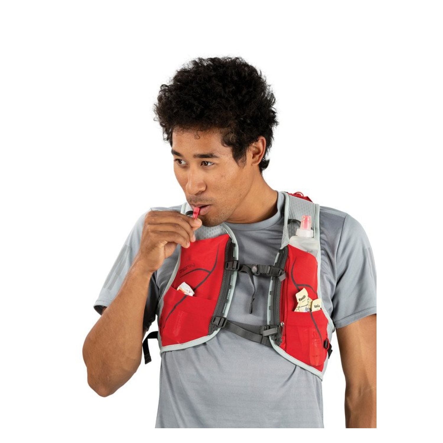 Osprey Duro 1.5 Hydration Vest with Reservoir - Medium/Large - Men's Trail Running - Hydration (Phoenix Red)
