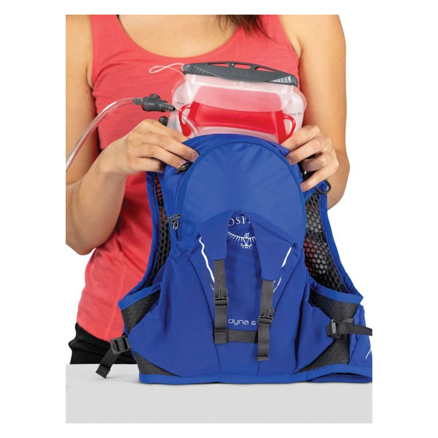 Osprey Dyna 6 Hydration Pack with Reservoir - Small/Medium - Women's Trail Running - Hydration (Purple Storm)