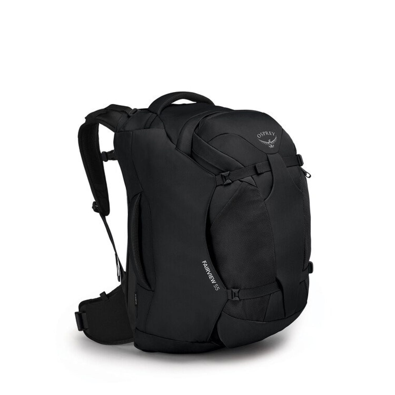 Osprey Fairview 55 Backpack O/S - Women's Travel Pack (Black)
