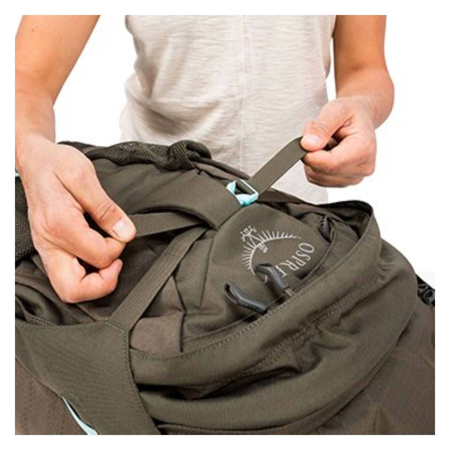 Osprey Fairview Travel Pack 55 Backpack - Extra Small/Small -  Women's Travel - Trekking (Rainforest Green)