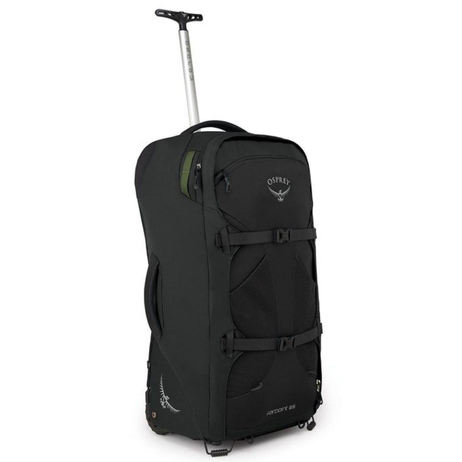 Osprey Farpoint Wheeled Travel Pack 65 - Men's Convertible Luggage to Backpack (Black)