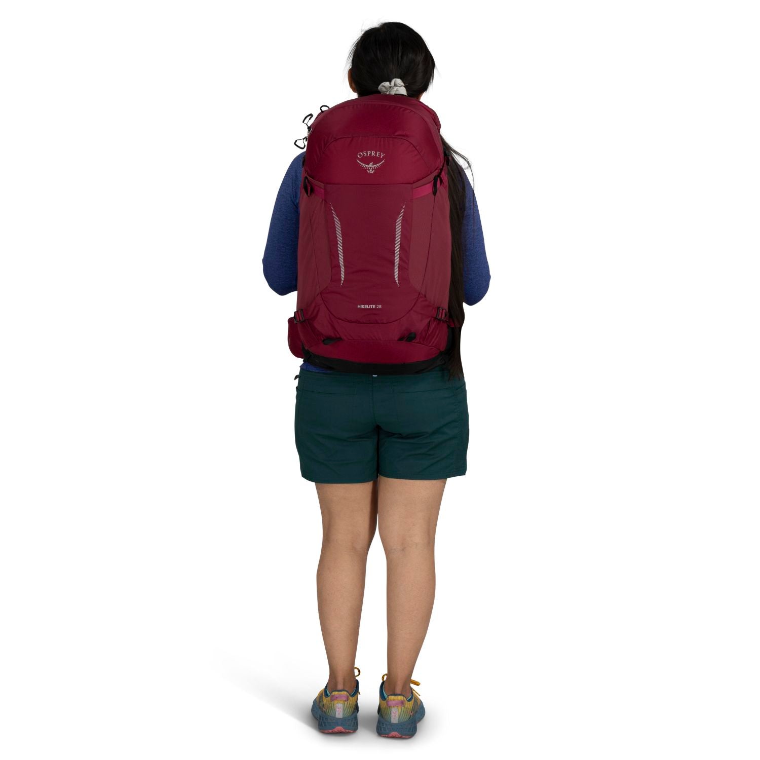 Osprey Hikelite 28 Backpack M/L - Chameleon/Black The Planet Traveller Osprey Hikelite 28 Backpack M/L - Chameleon/Black The Planet Traveller