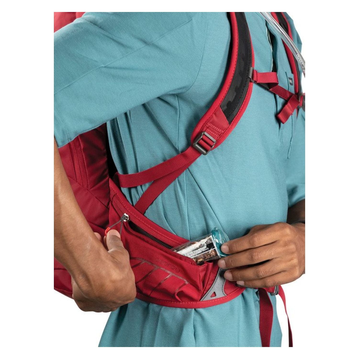 Osprey Raptor 10 Hydration Backpack with Reservoir - Men's Mountain Biking - Hydration (Wildfire Red)