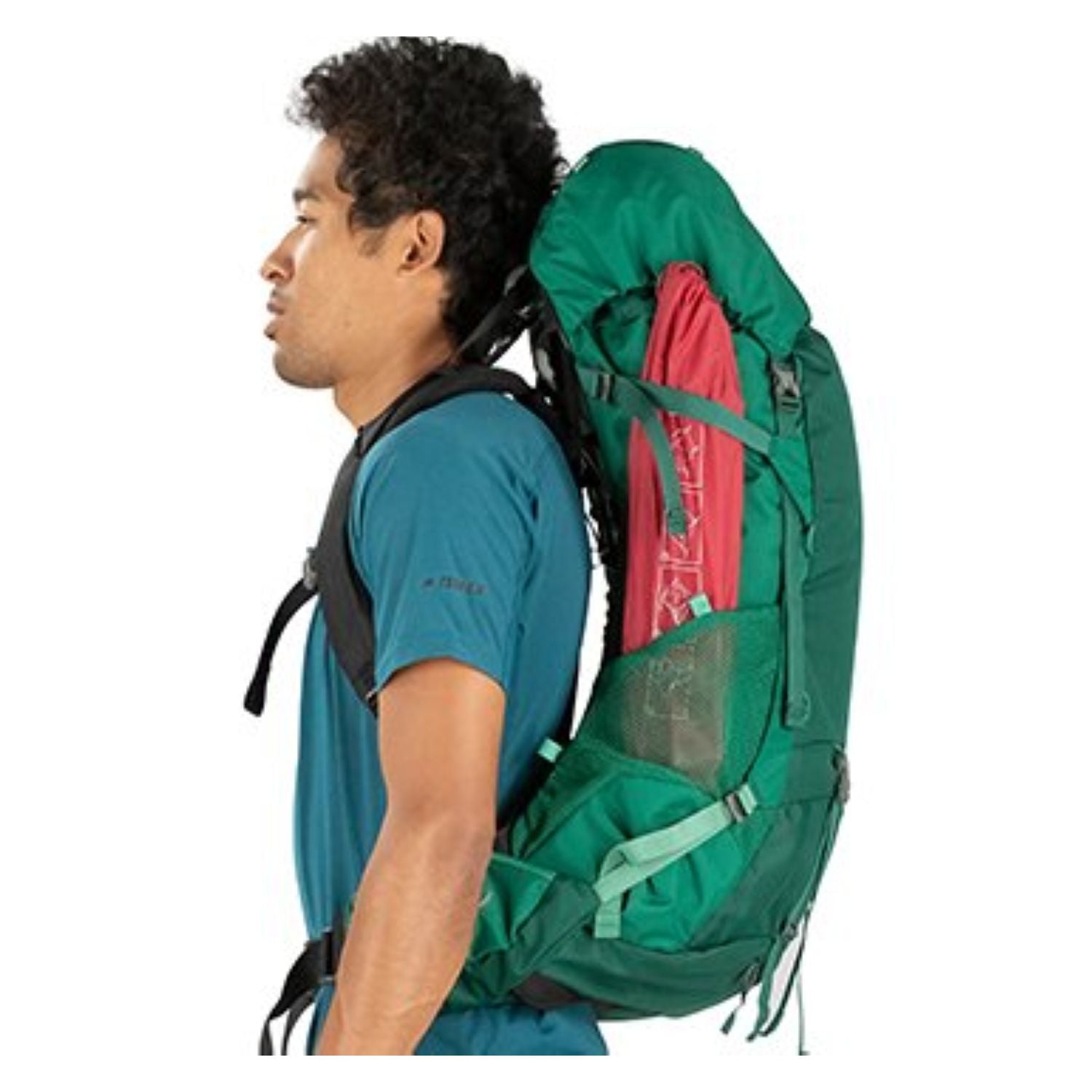 Osprey Rook 65 Backpack - Men's Backpacking (Black)