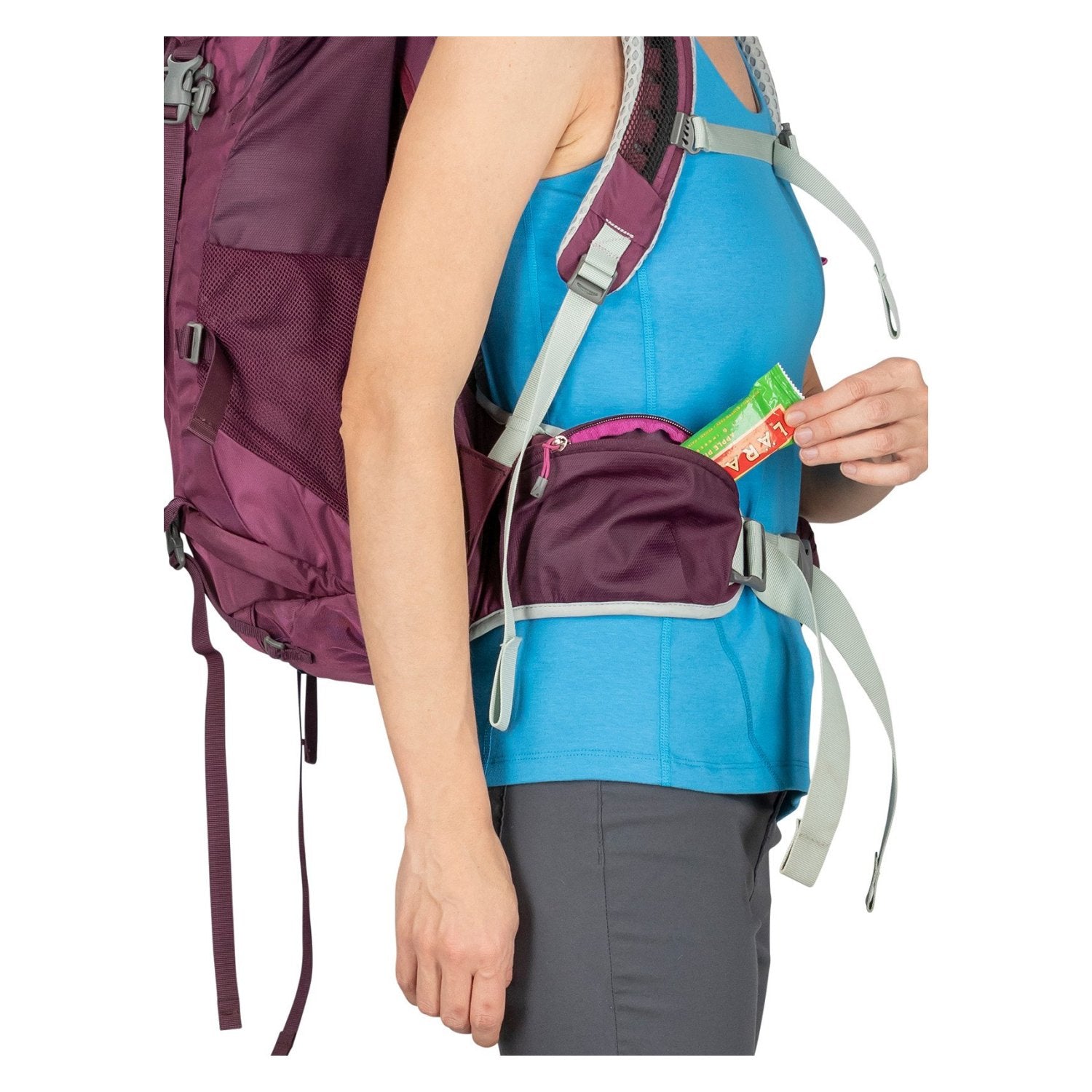 Osprey Sirrus 50 Backpack - Extra Small/Small - Women's Light Backpacking (Black)