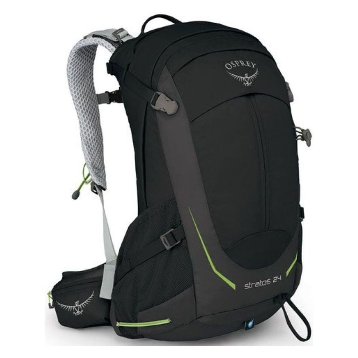Osprey Stratos 24 Backpack - Men's Day Hiking (Black)