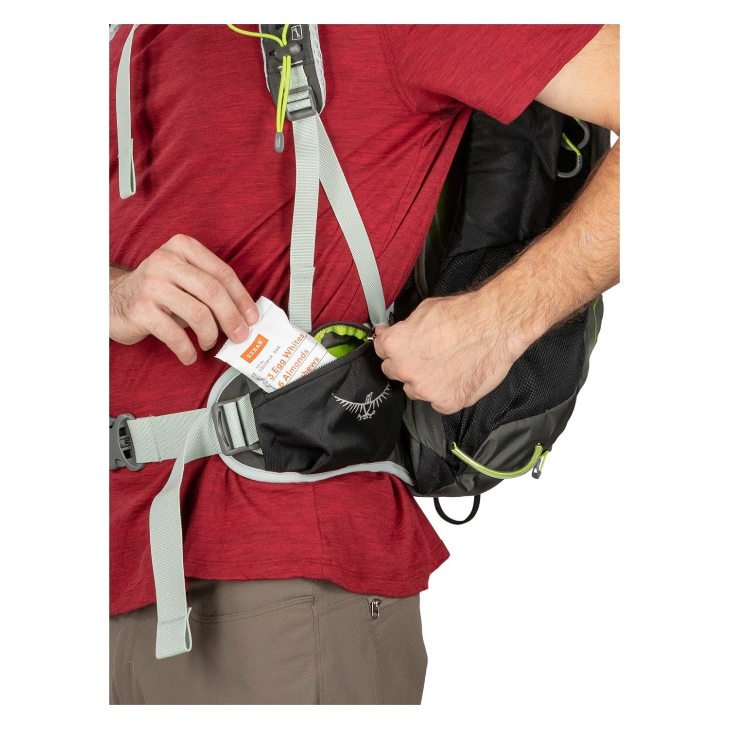 Osprey Stratos 24 Backpack - Men's Day Hiking (Gator Green)