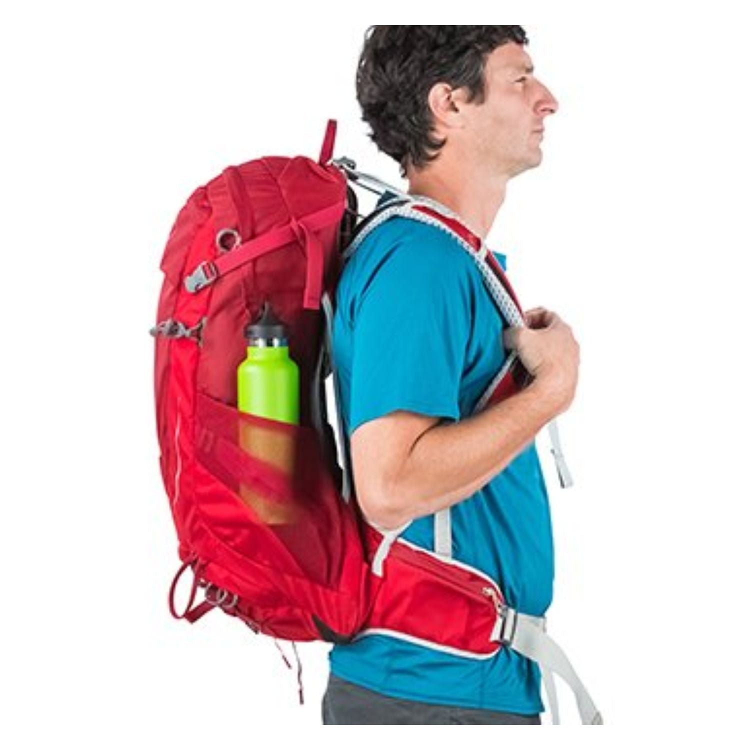 Osprey Stratos 34 Backpack - Medium/Large - Men's Day Hiking (Black)
