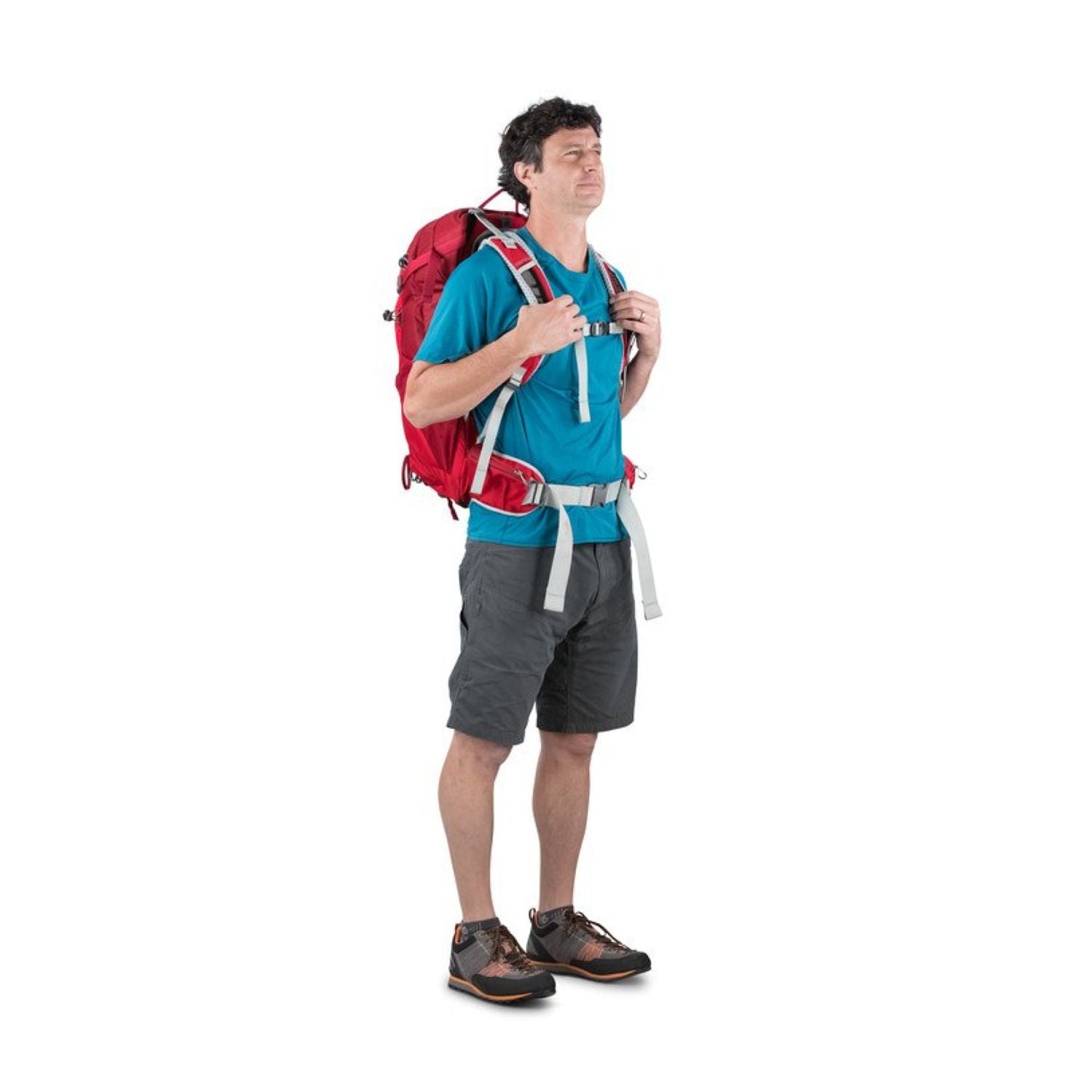 Osprey Stratos 34 Backpack - Medium/Large - Men's Day Hiking (Black)