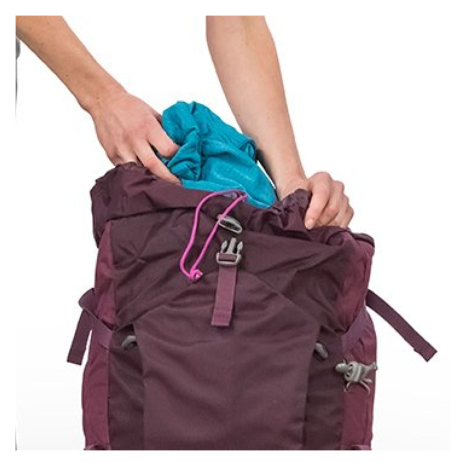 Osprey Stratos 50 Backpack - Small/Medium - Men's Light Backpacking (Black)