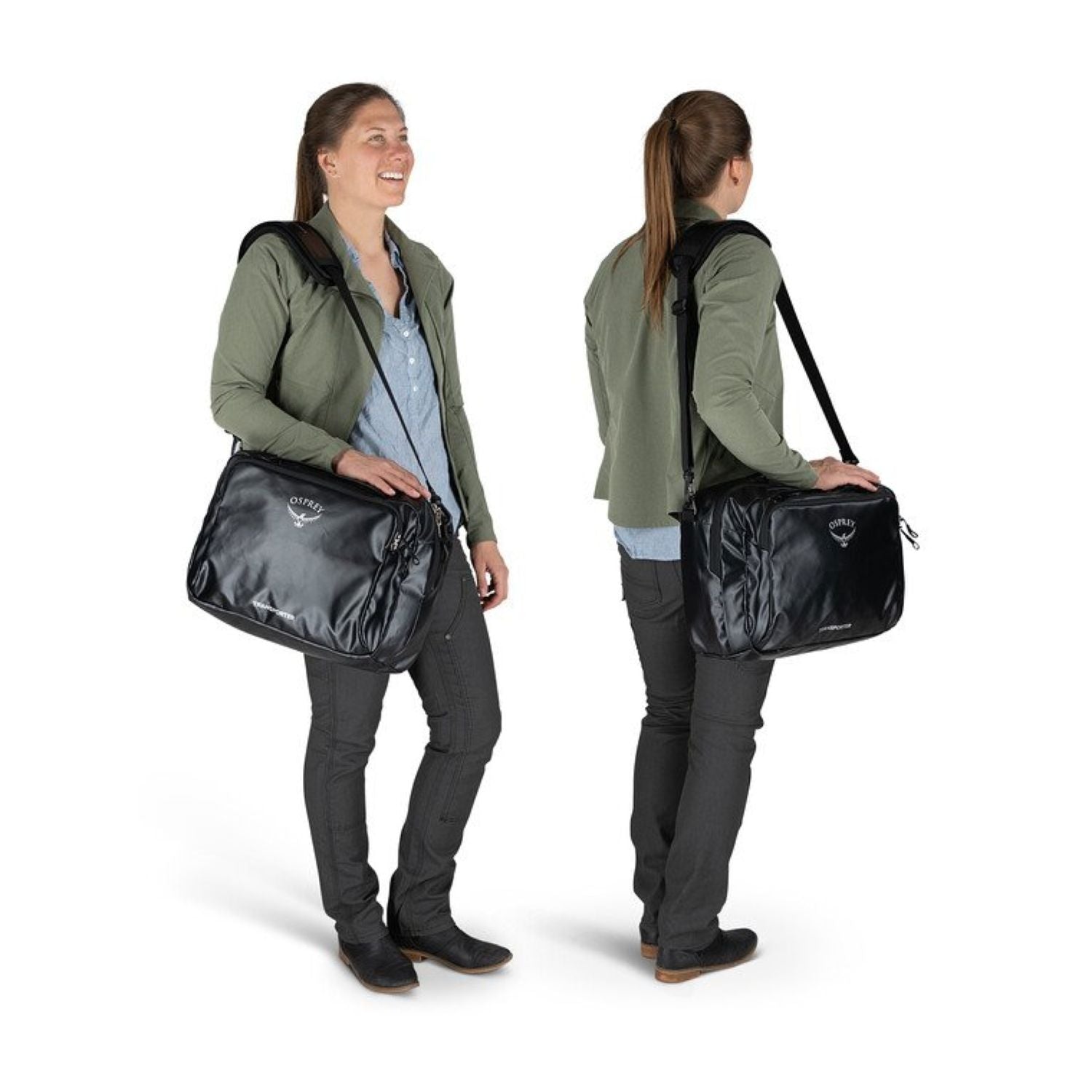 Osprey Transporter 20L Boarding Bag O/S - Black