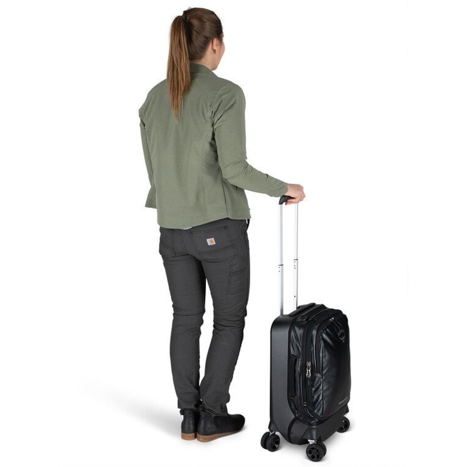 Osprey Transporter 4 Wheeled Hardside Hybrid 22"/36L - Black