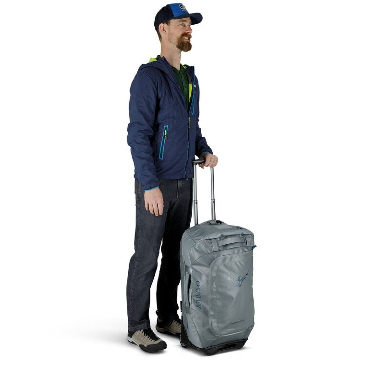 Osprey Transporter 60 Wheeled Duffel - Gear Hauler (Venturi Blue)