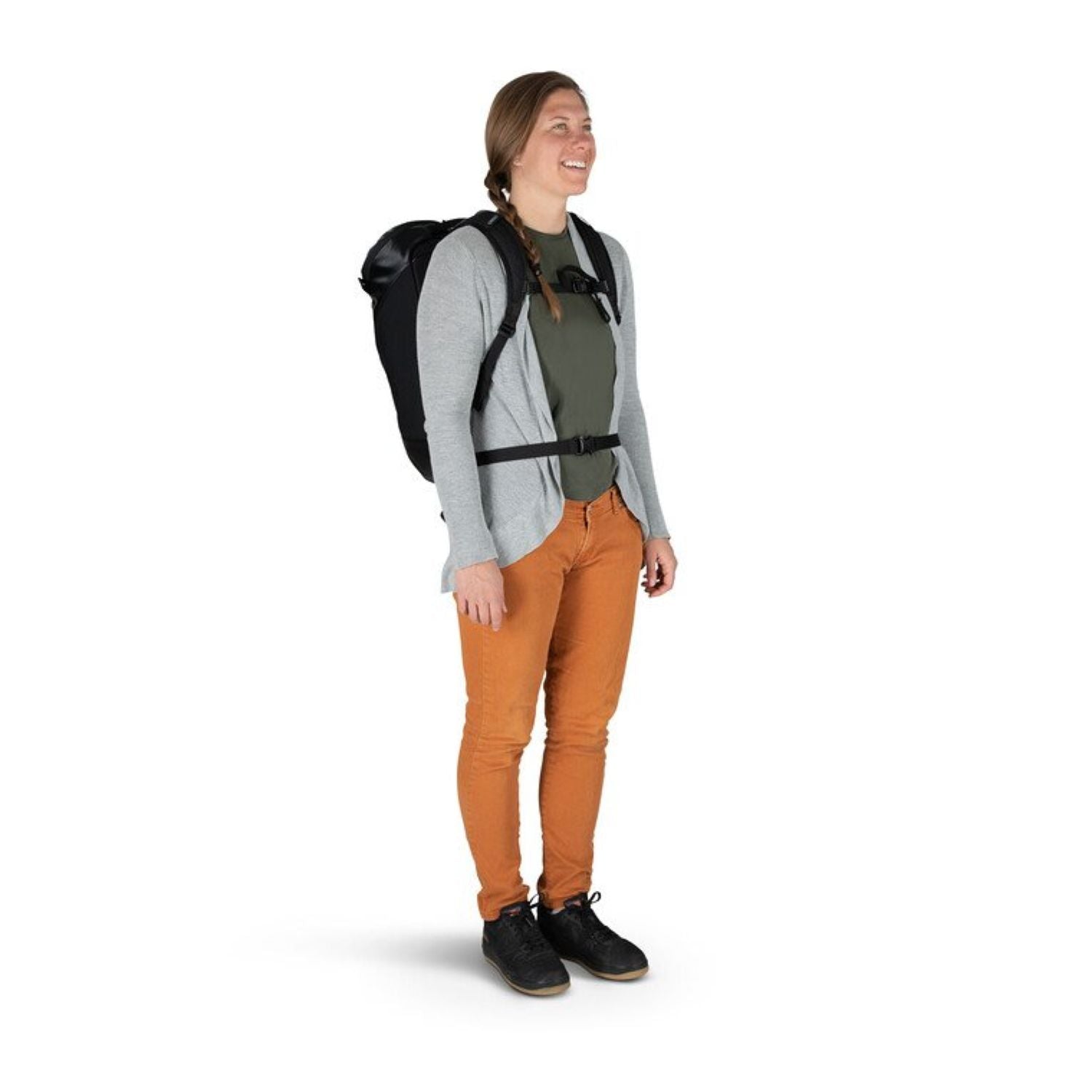 Osprey Transporter Large Zip Top Pack - Everyday - Commute (Black)