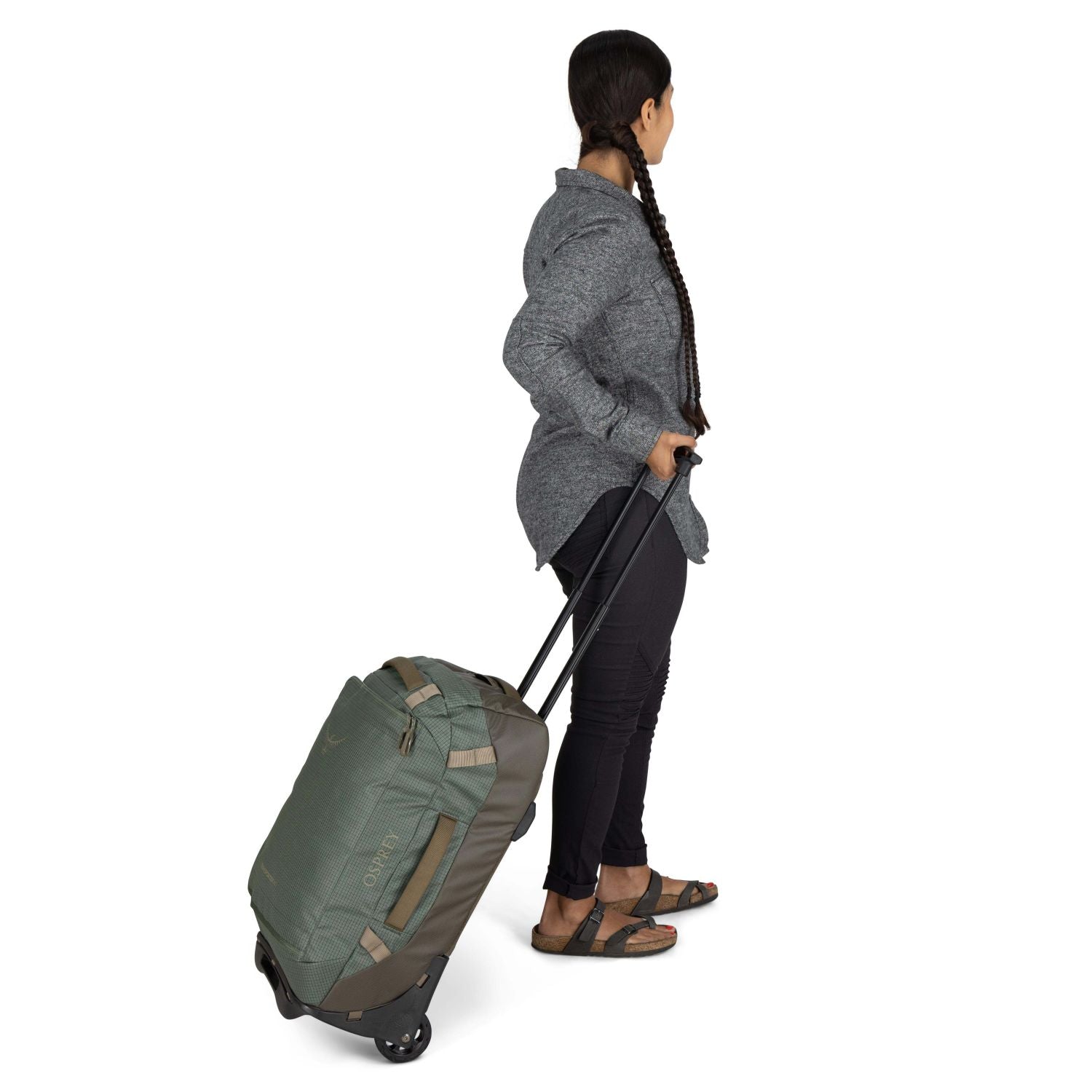 Osprey Transporter Wheeled Duffel 40 - Pine Leaf Green