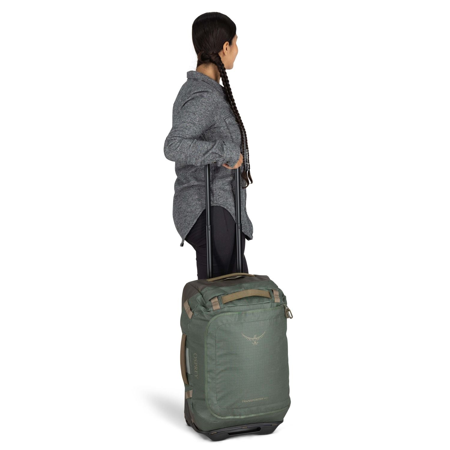 Osprey Transporter Wheeled Duffel 40 - Pine Leaf Green