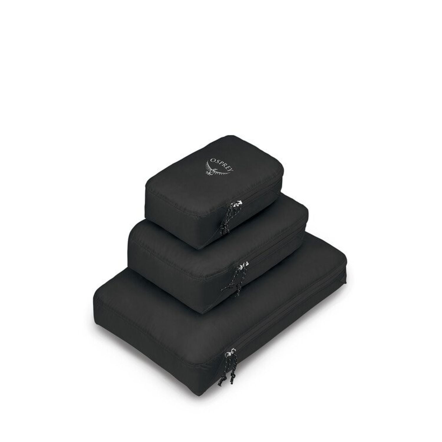 Osprey Ultralight Packing Cube Set - Lightweight Travel (Black)