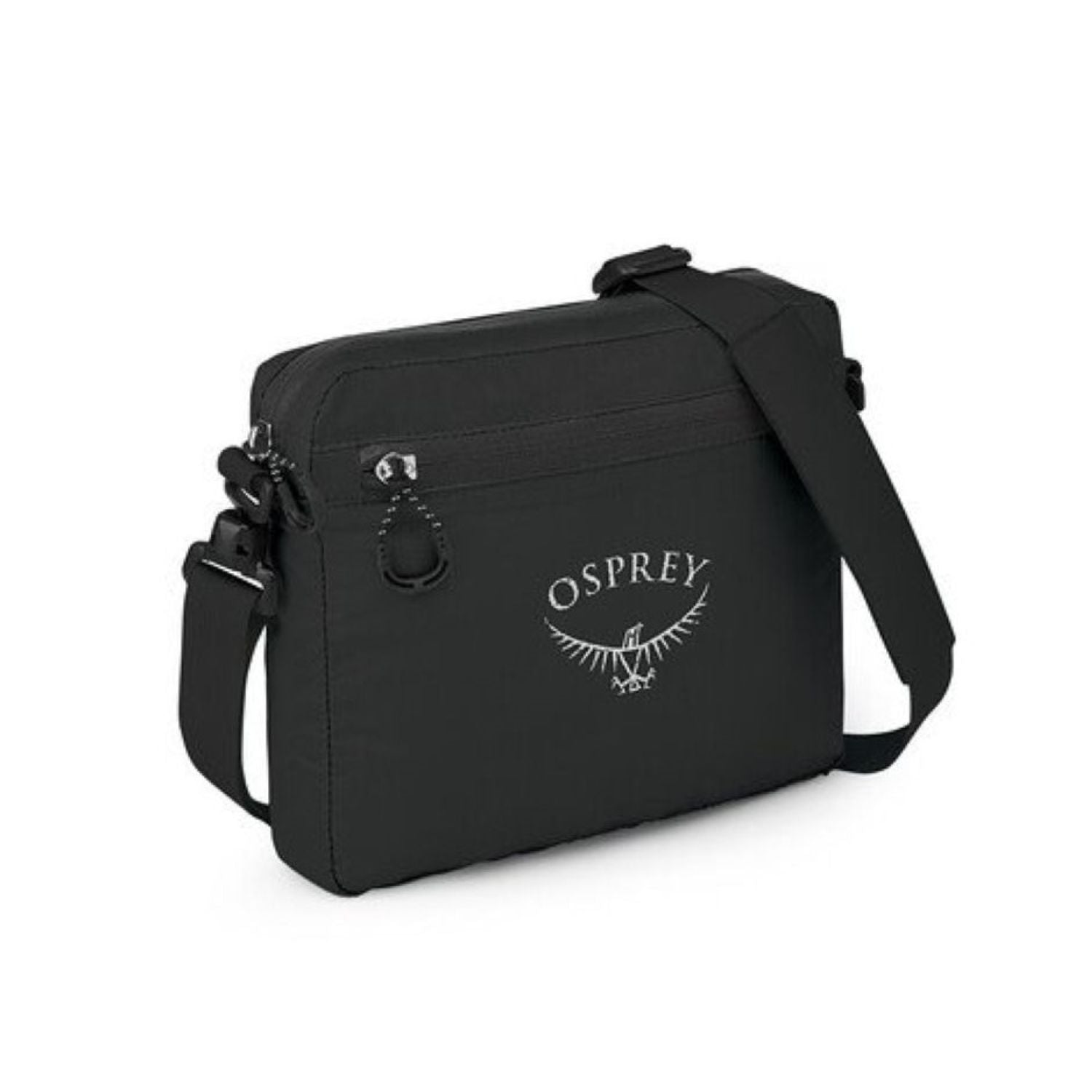osprey black leather cross body bag Osprey Ultralight Shoulder Satchel (Black) – The Planet Traveller