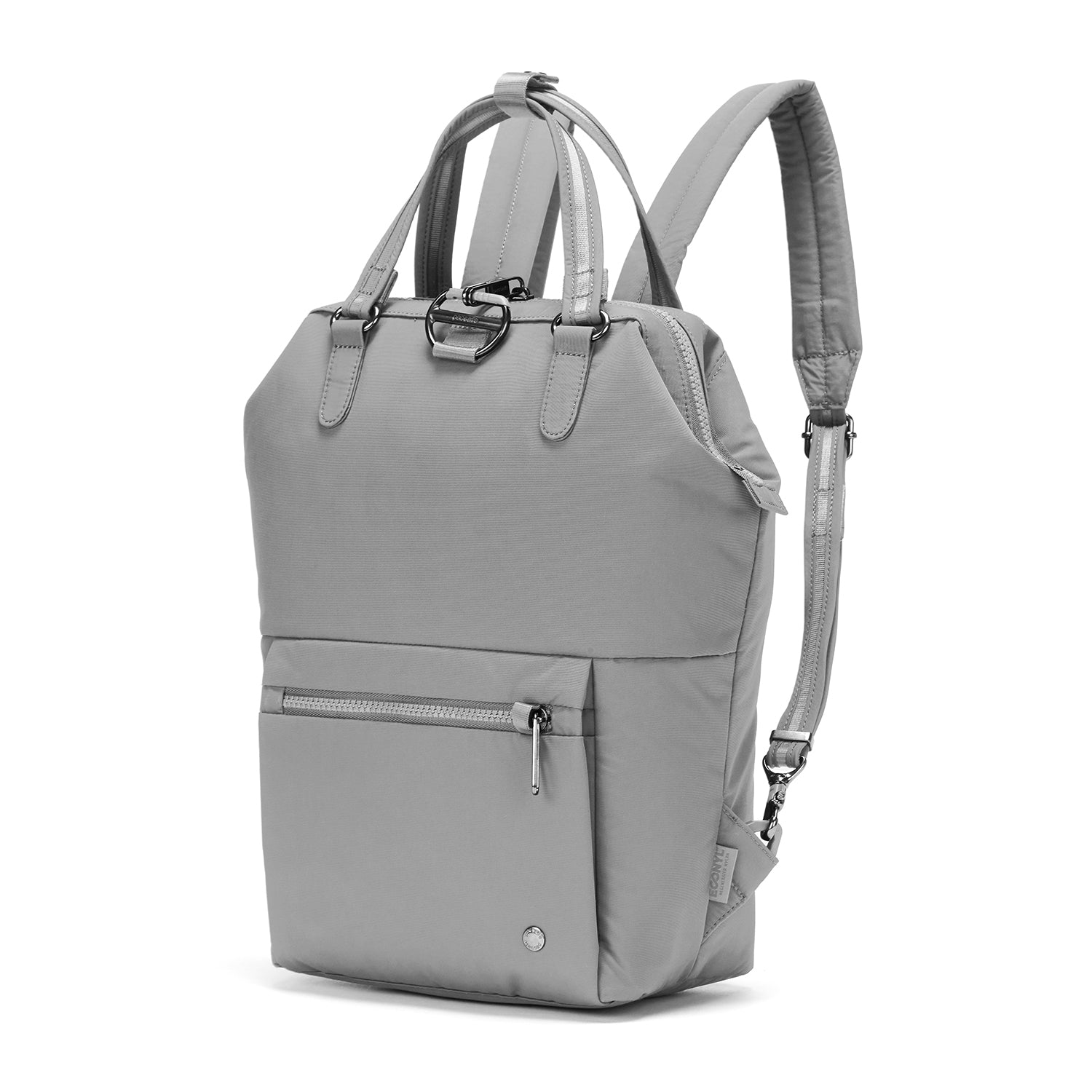 Pacsafe Citysafe CX Anti-Theft Mini Backpack (Econyl Gravity Gray)