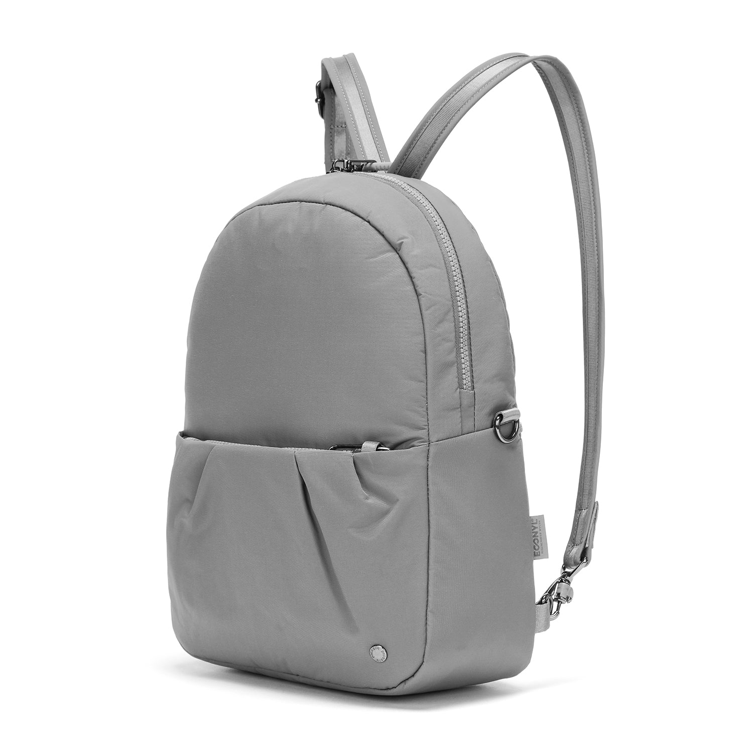 Pacsafe Citysafe CX Convertible Anti-Theft Backpack (Econyl Gravity Gray)