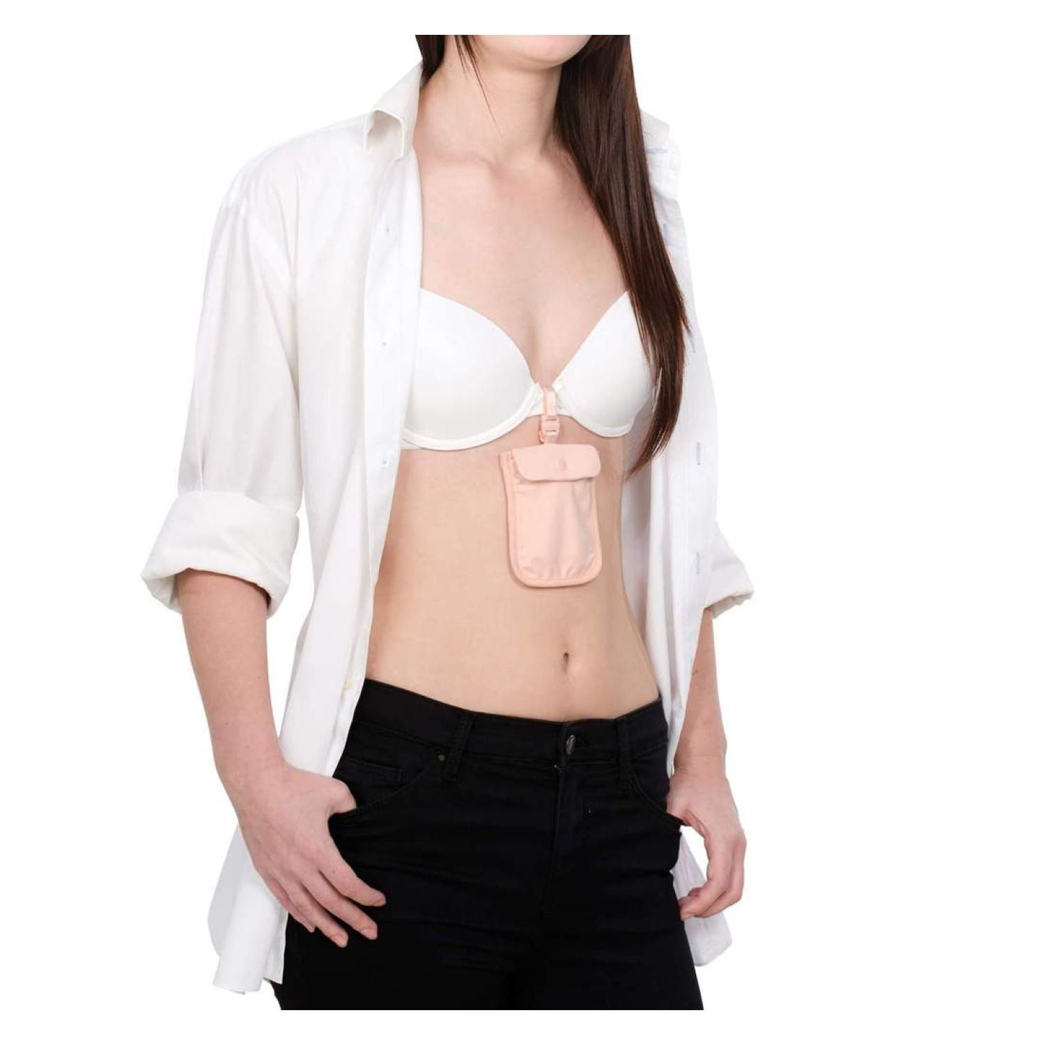 Pacsafe Coversafe S25 Secret Travel Bra Pouch (Orchid Pink)